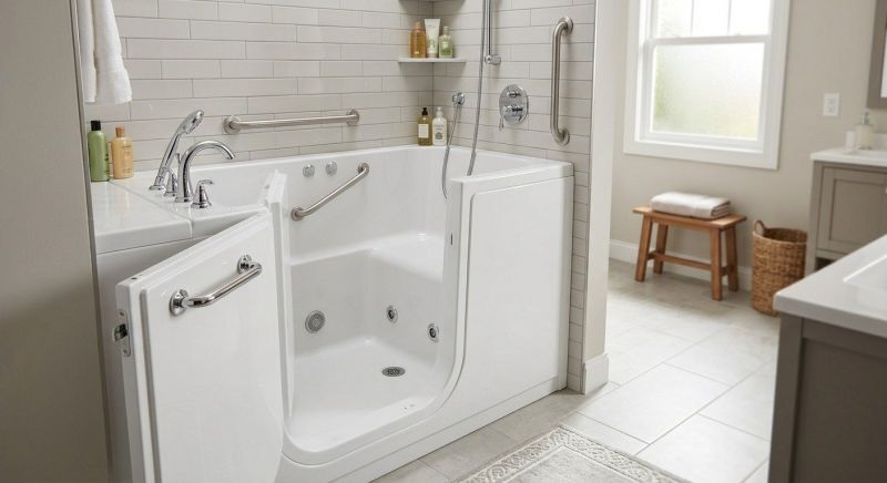 Handicap Bathtub Installation in Newark, DE