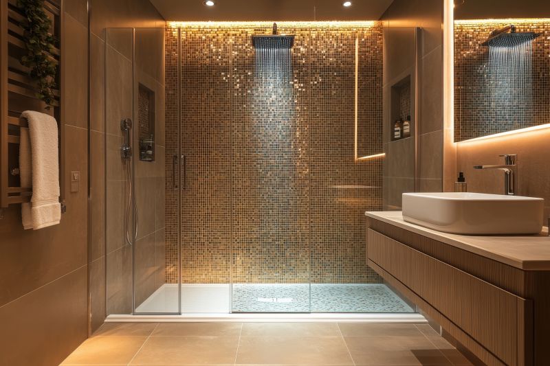 Elegant bathroom lighting
