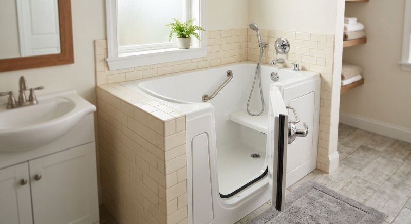 Elderly Bathtub Installation in Newark, DE